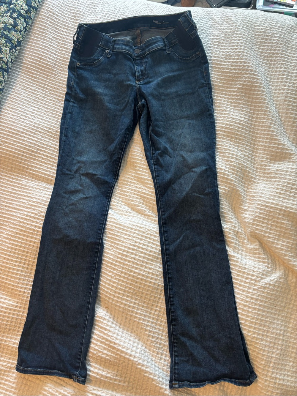 Boot cut maternity jeans